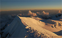 Panorama da Punta Gnifetti